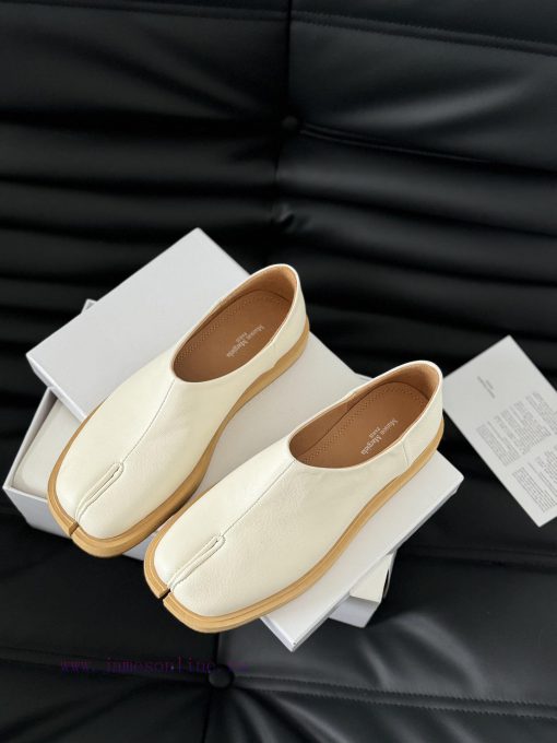 High quality Maison Margiela MM6 split toe shoes Tabi Italian vegetable tanned sheepskinFor pk2lvxsd - Image 7