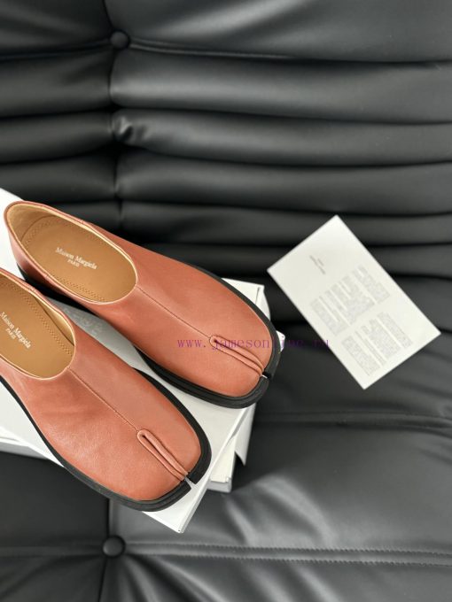 High quality Maison Margiela MM6 split toe shoes Tabi Italian vegetable tanned sheepskinFor 8u5j6ogq - Image 8
