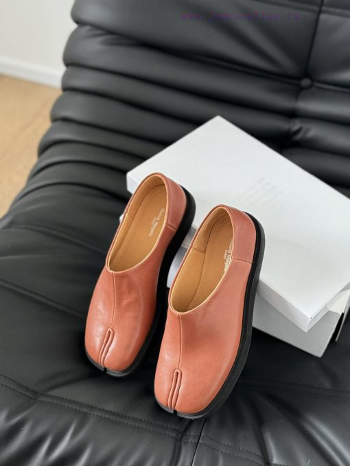 High quality Maison Margiela MM6 split toe shoes Tabi Italian vegetable tanned sheepskinFor 8u5j6ogq - Image 9