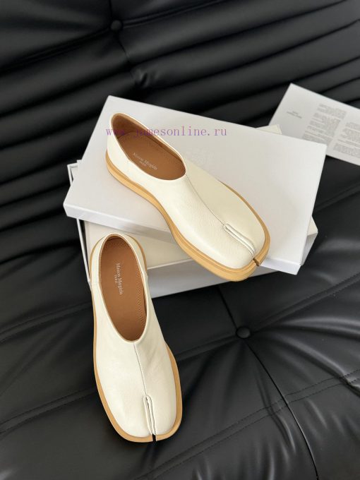 High quality Maison Margiela MM6 split toe shoes Tabi Italian vegetable tanned sheepskinFor pk2lvxsd - Image 9