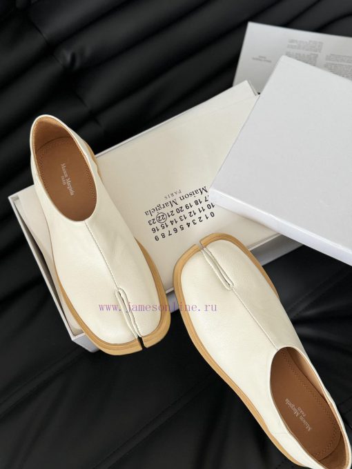 High quality Maison Margiela MM6 split toe shoes Tabi Italian vegetable tanned sheepskinFor pk2lvxsd - Image 10