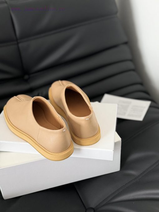 High quality Maison Margiela MM6 split toe shoes Tabi Italian vegetable tanned sheepskinFor y58jf0tl - Image 4