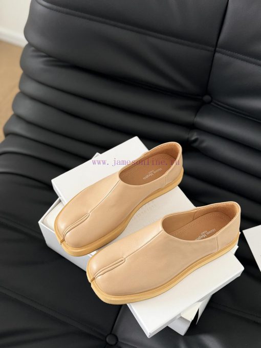 High quality Maison Margiela MM6 split toe shoes Tabi Italian vegetable tanned sheepskinFor y58jf0tl - Image 7