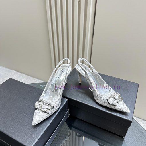 Giuseppe ZanottiGZ 2024s new rhinestone high heelsThe rhinestone heel wraps around Yangjing,kxlvg79l - Image 4