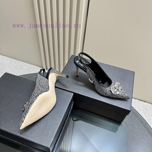 Giuseppe ZanottiGZ 2024s new rhinestone high heelsThe rhinestone heel wraps around Yangjing,zk0qsxsz - Image 5