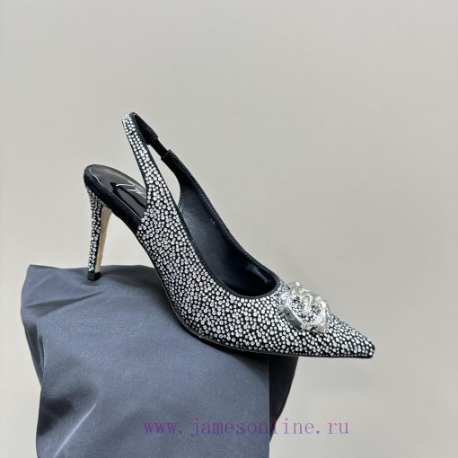 Giuseppe ZanottiGZ 2024s new rhinestone high heelsThe rhinestone heel wraps around Yangjing,zk0qsxsz - Image 8