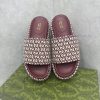 Ladies' GG thick soled slippersGucci women's signature shoes highlight a striking theme withsz2qo706