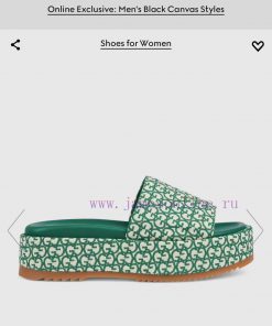 Ladies' GG thick soled slippersGucci women's signature shoes highlight a striking theme withn3tcw59e