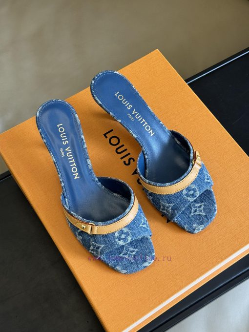 L…V… ss24 new arrival～L Family 24 Spring/Summer Tannin Cat and SlippersThe brown leather pairae0du2z - Image 4