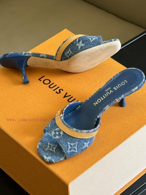 L…V… ss24 new arrival～L Family 24 Spring/Summer Tannin Cat and SlippersThe brown leather pairae0du2z - Image 10