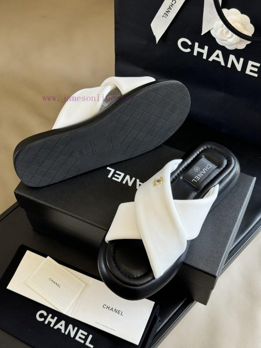 Chan... classic spring and summer slippers return to the marketCross straps are simple and caop4c0ap - Image 7