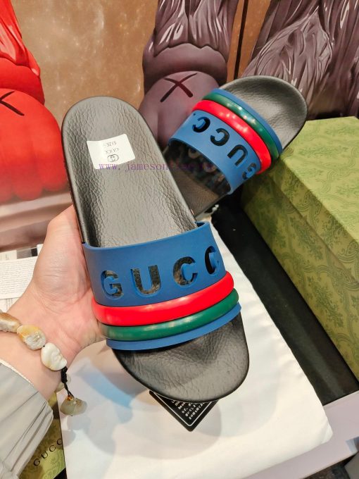 Not giving up benefits——- Brand GUCCIGucci——- Describe summer couples 🧑‍🤝‍🧑 Slippers, with a779nbbsb - Image 3