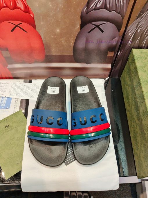 Not giving up benefits——- Brand GUCCIGucci——- Describe summer couples 🧑‍🤝‍🧑 Slippers, with a779nbbsb - Image 7