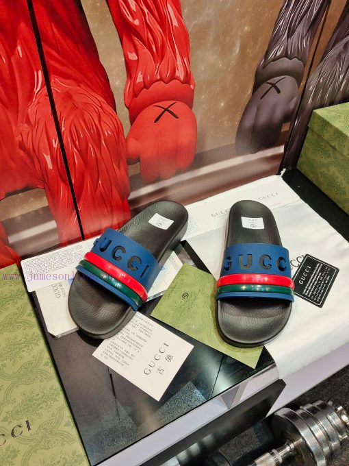 Not giving up benefits——- Brand GUCCIGucci——- Describe summer couples 🧑‍🤝‍🧑 Slippers, with a779nbbsb - Image 9