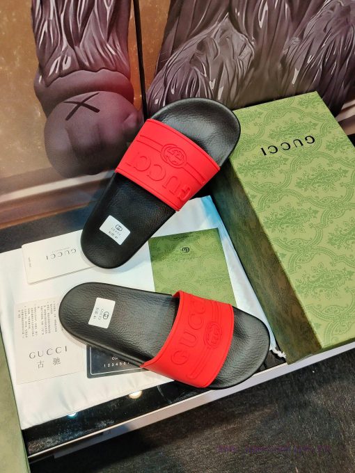 Not giving up benefits——- Brand GUCCIGucci——- Describe summer couples 🧑‍🤝‍🧑 Slippers, with ayno6oe8b - Image 2