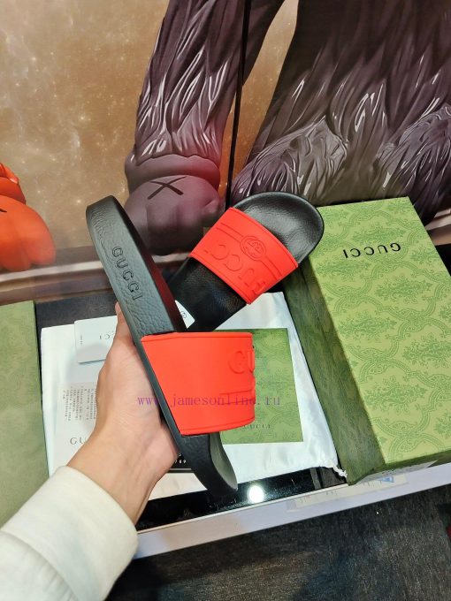 Not giving up benefits——- Brand GUCCIGucci——- Describe summer couples 🧑‍🤝‍🧑 Slippers, with ayno6oe8b - Image 4