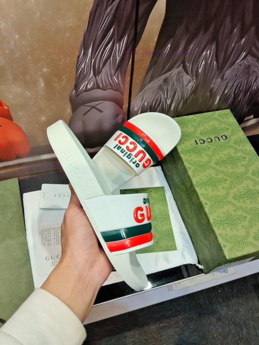 Not giving up benefits——- Brand GUCCIGucci——- Describe summer couples 🧑‍🤝‍🧑 Slippers, with awbehz924 - Image 4