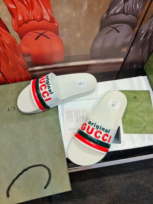 Not giving up benefits——- Brand GUCCIGucci——- Describe summer couples 🧑‍🤝‍🧑 Slippers, with awbehz924 - Image 6