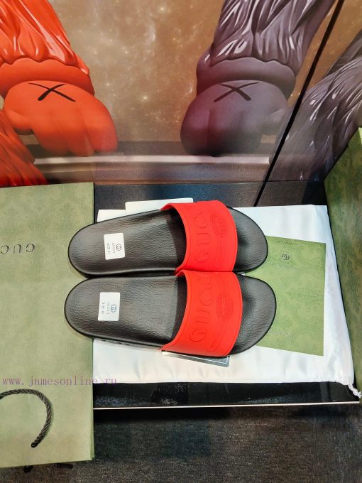 Not giving up benefits——- Brand GUCCIGucci——- Describe summer couples 🧑‍🤝‍🧑 Slippers, with ayno6oe8b - Image 8
