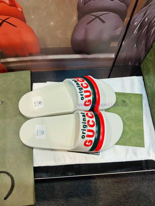 Not giving up benefits——- Brand GUCCIGucci——- Describe summer couples 🧑‍🤝‍🧑 Slippers, with awbehz924 - Image 8