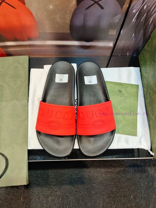 Not giving up benefits——- Brand GUCCIGucci——- Describe summer couples 🧑‍🤝‍🧑 Slippers, with ayno6oe8b - Image 9