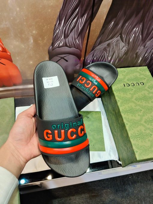 Not giving up benefits——- Brand GUCCIGucci——- Describe summer couples 🧑‍🤝‍🧑 Slippers, with acn6wnc1p - Image 3