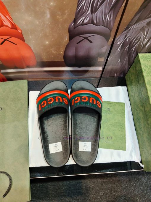 Not giving up benefits——- Brand GUCCIGucci——- Describe summer couples 🧑‍🤝‍🧑 Slippers, with acn6wnc1p - Image 7