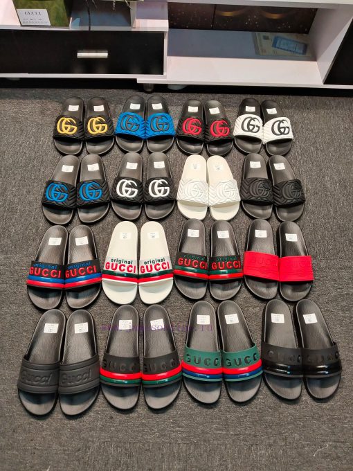 Not giving up benefits——- Brand GUCCIGucci——- Describe summer couples 🧑‍🤝‍🧑 Slippers, with acn6wnc1p - Image 10