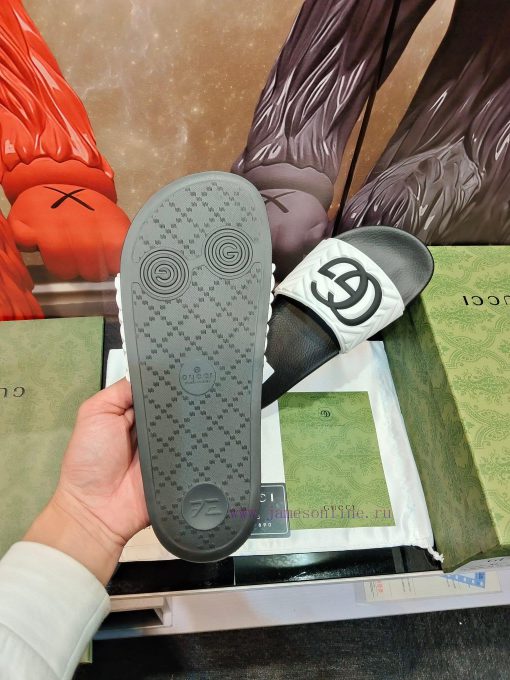Not giving up benefits——- Brand GUCCIGucci——- Describe summer couples 🧑‍🤝‍🧑 Slippers, with av6jy89jy - Image 4