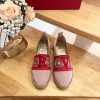 RV 24ss Early Spring New Product LOVES Paris Alphabet Embroidered Fisherman's ShoesHigh denskbtjzfov