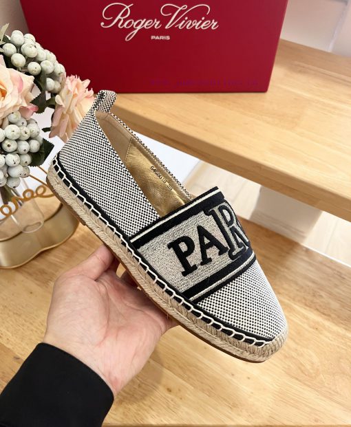 RV 24ss Early Spring New Product LOVES Paris Alphabet Embroidered Fisherman's ShoesHigh densu6rtmu0l - Image 6