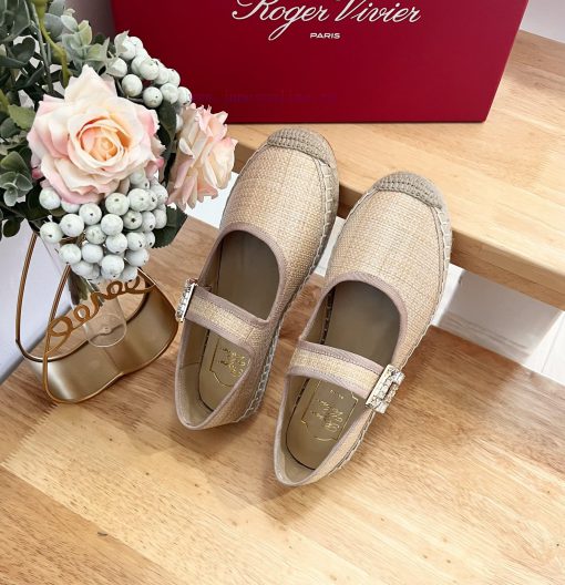 RV 24ss Early Spring New Product LOVES Paris Letter PP Grass Fisherman ShoesThe high-densityshuj4h96 - Image 4