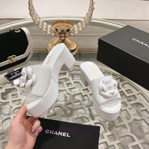 24Ss Chanel's new Chanel wedge slippers and sandals, even when going out for a walk, you shoi9zss5xw - Image 5