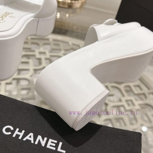 24Ss Chanel's new Chanel wedge slippers and sandals, even when going out for a walk, you shoi9zss5xw - Image 9