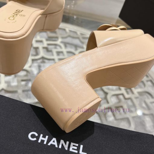24Ss Chanel's new Chanel wedge slippers and sandals, even when going out for a walk, you shos9ougnz3 - Image 10