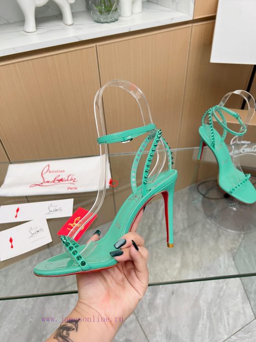 Christian Louboutin CL Red soled Shoes | Global Limited Edition | Blessings from Las Vegas |xb95pn20 - Image 3