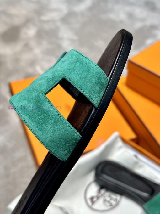 Top qualityherme…s ss24 new arrival～H Home Classic Oran Slippers 24 New ColorsThe color schef3cqe7cw - Image 6