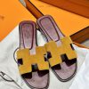 Top qualityherme…s ss24 new arrival～H Home Classic Oran Slippers 24 New ColorsThe color scheyc3h75ne