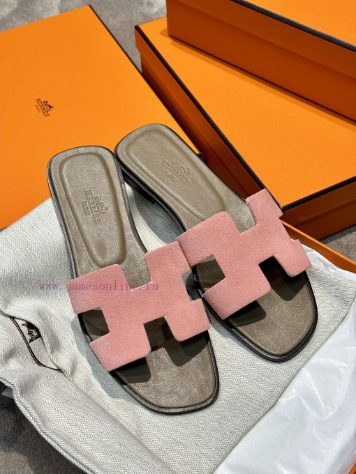 Top qualityherme…s ss24 new arrival～H Home Classic Oran Slippers 24 New ColorsThe color scherq83fel2
