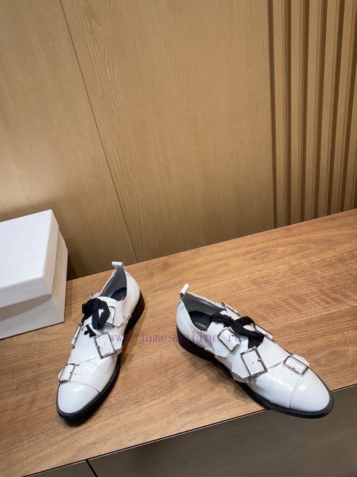 2024 new comme des garcons CDG Kawakubo Rei runway style small leather shoesIron shoes boundpo0ldlgq