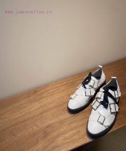 2024 new comme des garcons CDG Kawakubo Rei runway style small leather shoesIron shoes bound5uu8qsvg