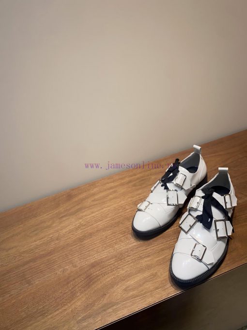 2024 new comme des garcons CDG Kawakubo Rei runway style small leather shoesIron shoes bound5uu8qsvg - Image 2