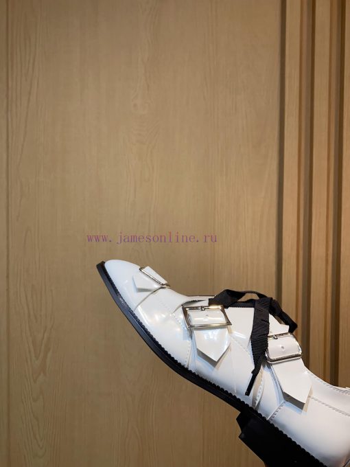 2024 new comme des garcons CDG Kawakubo Rei runway style small leather shoesIron shoes boundpo0ldlgq - Image 8
