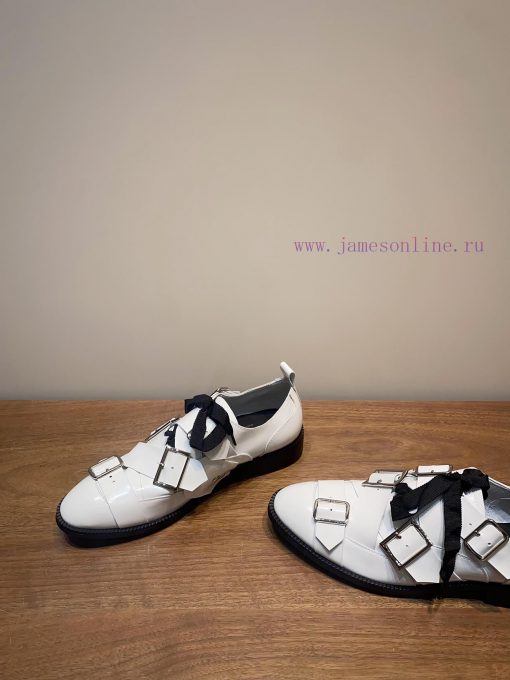 2024 new comme des garcons CDG Kawakubo Rei runway style small leather shoesIron shoes bound5uu8qsvg - Image 6