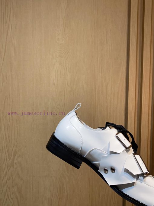 2024 new comme des garcons CDG Kawakubo Rei runway style small leather shoesIron shoes boundpo0ldlgq - Image 10