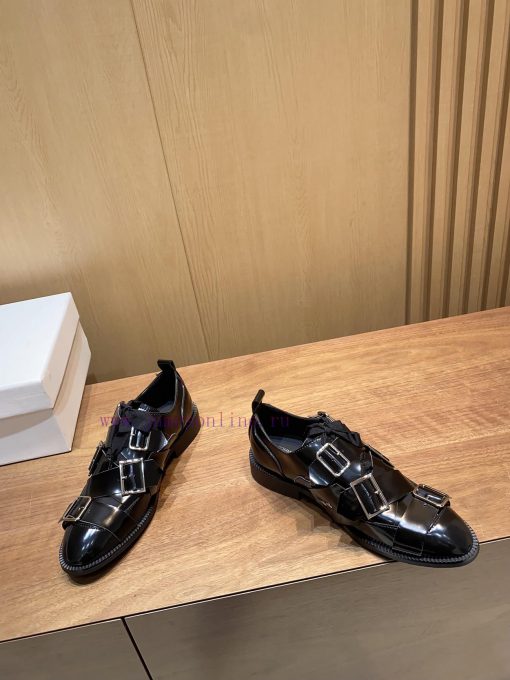2024 new comme des garcons CDG Kawakubo Rei runway style small leather shoesIron shoes boundu0kob7tg - Image 3