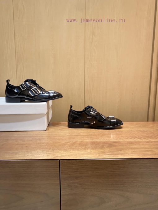 2024 new comme des garcons CDG Kawakubo Rei runway style small leather shoesIron shoes boundu0kob7tg - Image 4