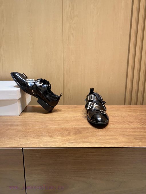 2024 new comme des garcons CDG Kawakubo Rei runway style small leather shoesIron shoes boundu0kob7tg - Image 5