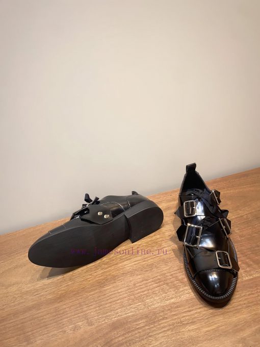 2024 new comme des garcons CDG Kawakubo Rei runway style small leather shoesIron shoes boundujr0rnfr - Image 3
