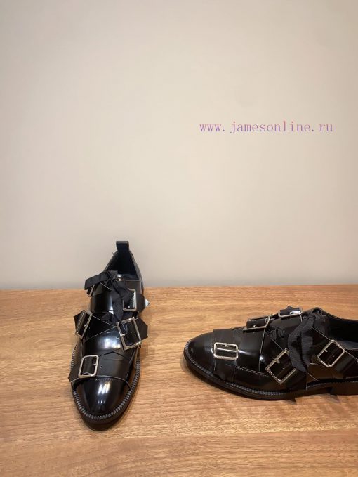 2024 new comme des garcons CDG Kawakubo Rei runway style small leather shoesIron shoes boundujr0rnfr - Image 6